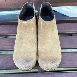 Dansko Frankie burnished brown suede 36